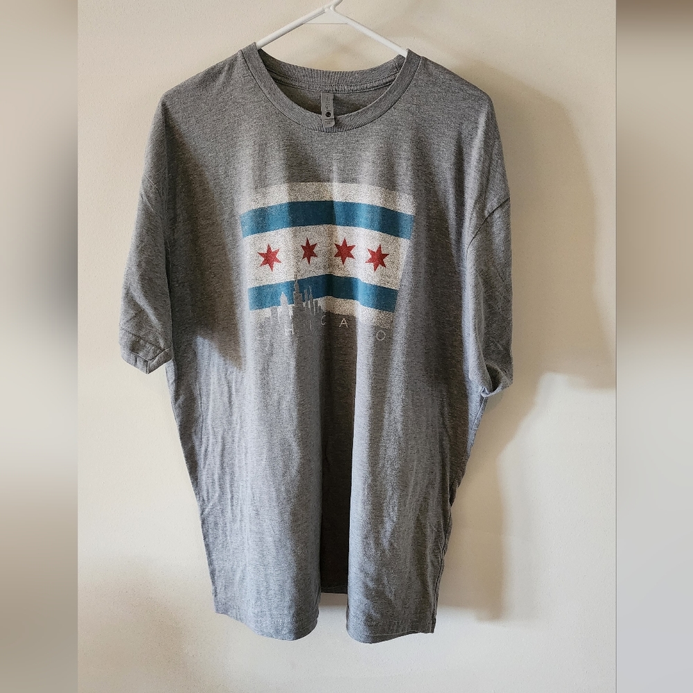 Chicago Tshirt Mens Size XXL Gray